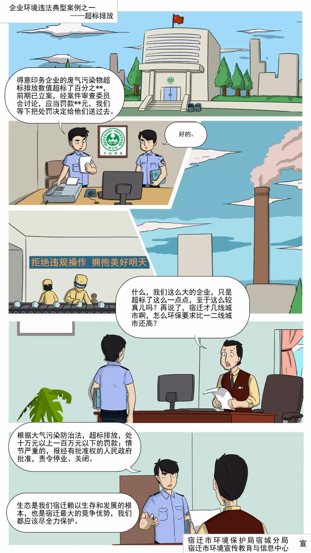 局用漫畫解讀：常見的企業(yè)環(huán)境違法行為有哪些？