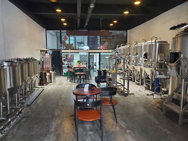 日產700L啤酒屋自釀設備 日產700L啤酒屋自釀設備